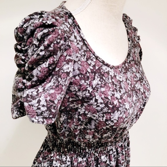 Forever 21 floral dress 💜🖤 - Picture 3 of 4